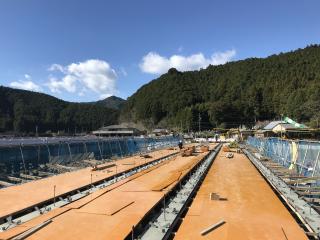 桧原大内山線橋梁上部工工事