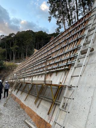 蓮華寺地区急傾斜対策工事